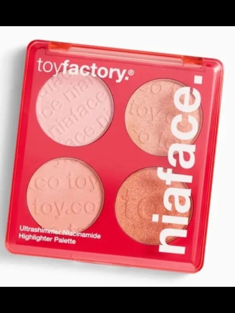 TOYFACTORY Niaface Ultrashimmer Niacinamide Highlighter Pallet - 4 Shades